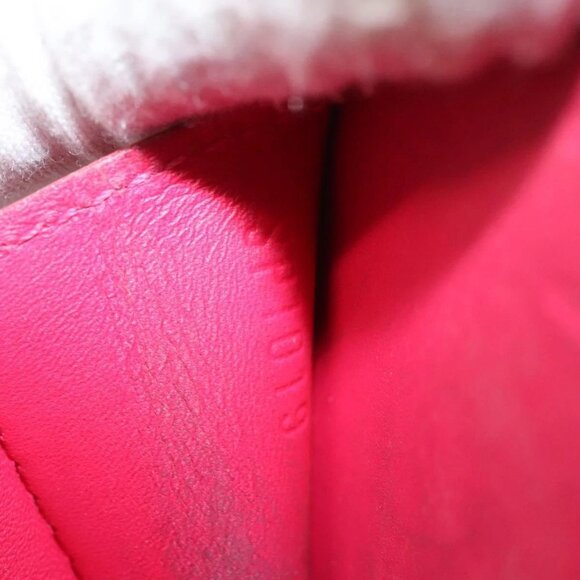 LOUIS VUITTON Vernis Rose Porte Monnaie Chapeau Coin Purse - Picture 12 of 15